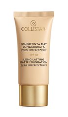 Matistav jumestuskreem Collistar Long-Lasting Matte SPF10 30 ml цена и информация | Пудры, базы под макияж | hansapost.ee