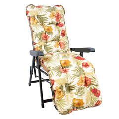Покрытие для стула BADEN-SUMMER 48x165см, светлый цветочный цена и информация | Подушки, наволочки, чехлы | hansapost.ee