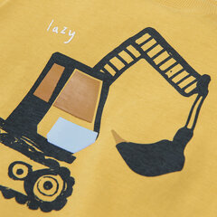 Cool Club футболка с коротким рукавом для мальчиков, CCB2400207, желтая цена и информация | Майки, рубашки для новорожденных | hansapost.ee