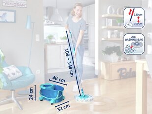 Набор для чистки полов LEIFHEIT Clean Twist Disc Mop Ergo Mobile цена и информация | Принадлежности для уборки | hansapost.ee