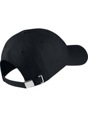 Nike шапка мужская с козырьком Heritage 86 (Junior), черная цена и информация | Мужские шарфы, шапки, перчатки | hansapost.ee