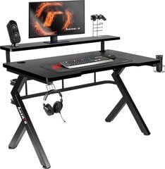 Игровой стол Huzaro Hero 5.0, черный цена и информация | Компьютерные, письменные столы | hansapost.ee