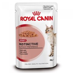 Royal Canin Instinctive in Gravy Pouch, 85 g hind ja info | Kassikonservid | hansapost.ee