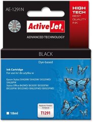 Activejet AE-1291N (Epson T1291), черный цена и информация | Картриджи для струйных принтеров | hansapost.ee