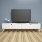 TV laud Kalune Design Paris, valge цена и информация | Televiisori alused | hansapost.ee