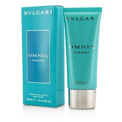 <p>Туалетная вода Bvlgari Omnia Paraiba Eau de Toilette — это радостная история драгоценных камней, вдохновленная только сияющими турмалинами, найденными в Параибе, Бразилия, — это дань красоте и женственности бразильских женщин.</p>

<p>Это аромат, наполненный обилием переплетающихся фруктов, танцующих в радостном ритме. Аромат для женщин, чья жизненная душа наполнена соблазнительной тайной.</p>

<p>Верхние ноты: маракуйя, горький апельсин;<br />
Средние ноты: ароматный пассифлора, гардения;<br />
Базовые ноты: ветивер, какао.<br />
Лосьон для тела Bvlgari Omnia Paraiba Eau De Parfum питает кожу и придает ей стойкий аромат.</p>
 цена и информация | Парфюмированная косметика для женщин | hansapost.ee