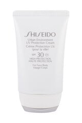 Päikesekaitsekreem näole ja nahale Shiseido Urban Environment UV SPF 30 50 ml hind ja info | Päikesekaitse ja päevitusjärgsed kreemid | hansapost.ee