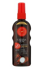 Спрей-защитное сухое масло от солнца Cabana SPF20 100 мл цена и информация | Кремы от загара | hansapost.ee