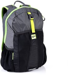 Seljakott Spokey Hidden Peak, 18 l, must/hall hind ja info | Spordikotid ja seljakotid | hansapost.ee