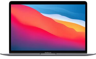 Apple MacBook Air 13” Apple M1 16/256ГБ Space Grey INT MGN63ZE/A/R1|Z1240002D цена и информация | Apple Компьютерная техника | hansapost.ee