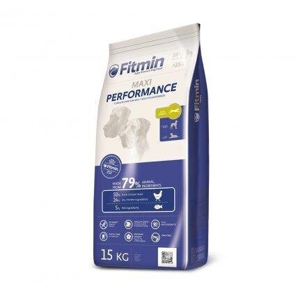 Fitmin Fitmin Maxi Performance - 15 kg цена и информация | Koerte kuivtoit ja krõbinad | hansapost.ee