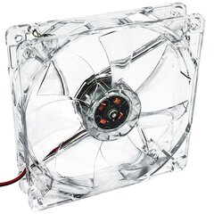 Arvuti jahutuskomponent / arvutikorpuse ventilaator Akyga AW-12A-BR, 12 cm, 1 tk. hind ja info | Arvuti ventilaatorid | hansapost.ee