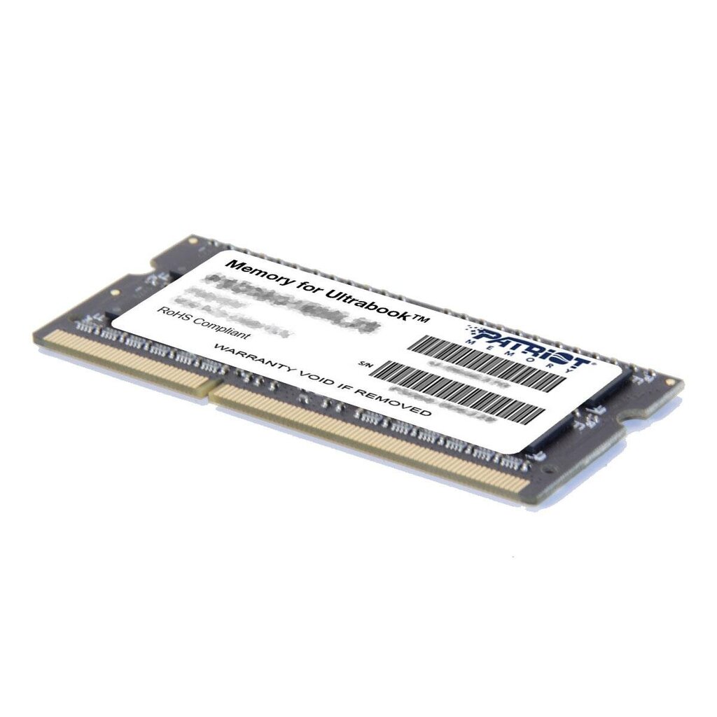 Patriot SODIMM Ultrabook DDR3 8GB hind ja info | Operatiivmälu | hansapost.ee