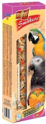 Maius papagoidele apelsinidega Vitapol, 2 tk. цена и информация | Toit lindudele | hansapost.ee