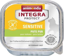 Konserv kassidele Animonda Integra Sensitive, kalkunilihaga, 100 g hind ja info | Kassikonservid | hansapost.ee