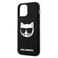 Telefoniümbris Karl Lagerfeld KLHCP12LCH3DBK iPhone 12 Pro Max 6,7" hind ja info | Telefonide kaitsekaaned ja -ümbrised | hansapost.ee