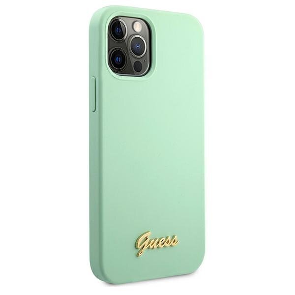 Telefoniümbris Guess GUHCP12LLSLMGGN iPhone 12 Pro Max 6,7" цена и информация | Telefonide kaitsekaaned ja -ümbrised | hansapost.ee