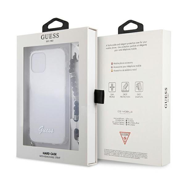 Telefoniümbris Guess GUHCP12LKPSBK iPhone 12 Pro Max 6.7'' hind ja info | Telefonide kaitsekaaned ja -ümbrised | hansapost.ee