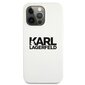 Telefoniümbris Karl Lagerfeld KLHCP13LSLKLWH iPhone 13 Pro / 13 6,1" цена и информация | Telefonide kaitsekaaned ja -ümbrised | hansapost.ee