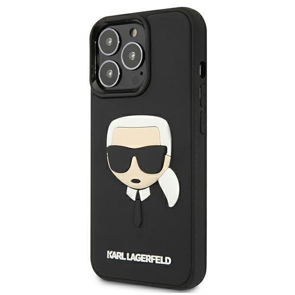 Telefoniümbris Karl Lagerfeld KLHCP13LKH3DBK iPhone 13 Pro / 13 6.1'' hind ja info | Telefonide kaitsekaaned ja -ümbrised | hansapost.ee