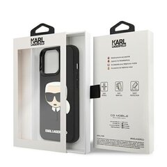 Telefoniümbris Karl Lagerfeld KLHCP13LKH3DBK iPhone 13 Pro / 13 6.1'' hind ja info | Telefonide kaitsekaaned ja -ümbrised | hansapost.ee