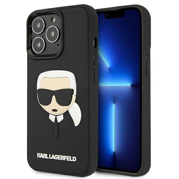 Telefoniümbris Karl Lagerfeld KLHCP13LKH3DBK iPhone 13 Pro / 13 6.1'' hind ja info | Telefonide kaitsekaaned ja -ümbrised | hansapost.ee