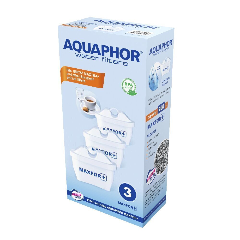 Aquaphor B25 Maxfor+ 3 цена и информация | Veefilterkannud ja veefiltrid | hansapost.ee