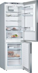 Bosch KGE36AICA, холодильник, объем 308 л, 186 см, нержавеющая сталь цена и информация | Холодильники | hansapost.ee