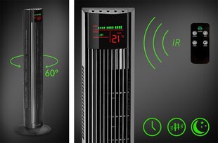Напольный вентилятор Trotec TVE 31 T цена и информация | Вентиляторы | hansapost.ee