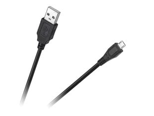 A-tüüpi USB-kaabel - 1,5 m mikro-USB hind ja info | Juhtmed ja kaablid | hansapost.ee