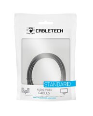 Cabletech, USB-A/Micro USB , 1.8 m hind ja info | Juhtmed ja kaablid | hansapost.ee