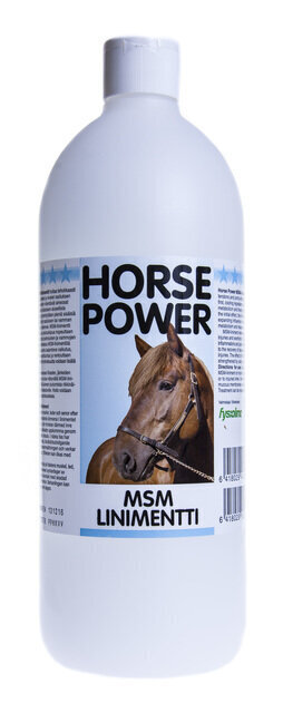 Horse Power MSM LINIMENT 1000ML цена и информация | Hooldus/grooming | hansapost.ee