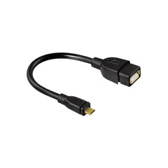 Адаптер micro USB 2.0 -- USB 2.0, Hama цена и информация | Адаптеры и USB-hub | hansapost.ee