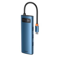Кабель для телефона Baseus USB C — USB 100 Вт, HDMI 4K 30 Гц, SD, 3x USB 3.2 Gen 1, RJ45 1 Гбит/с цена и информация | Кабели для телефонов | hansapost.ee