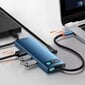 Telefonikaabel Baseus USB C - USB 100W, HDMI 4K 30Hz, SD, 3x USB 3.2 Gen 1, RJ45 1Gbps hind ja info | Mobiiltelefonide kaablid | hansapost.ee