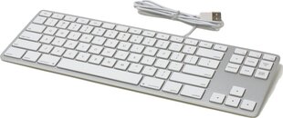Matias FK308S-UK клавиатура, серая цена и информация | Клавиатура с игровой мышью 3GO COMBODRILEW2 USB ES | hansapost.ee