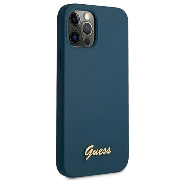 Telefoniümbris Guess GUHCP12LLSLMGBL iPhone 12 Pro Max 6,7" hind ja info | Telefonide kaitsekaaned ja -ümbrised | hansapost.ee