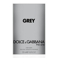 Туалетная вода для мужчин Dolce & Gabbana The One Grey EDT 50 мл цена и информация | Духи для Него | hansapost.ee
