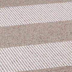 Narma kahepoolne plasticWeave™ plastikvaip Norrby, beež, 70 x 250 cm hind ja info | Vaibad | hansapost.ee