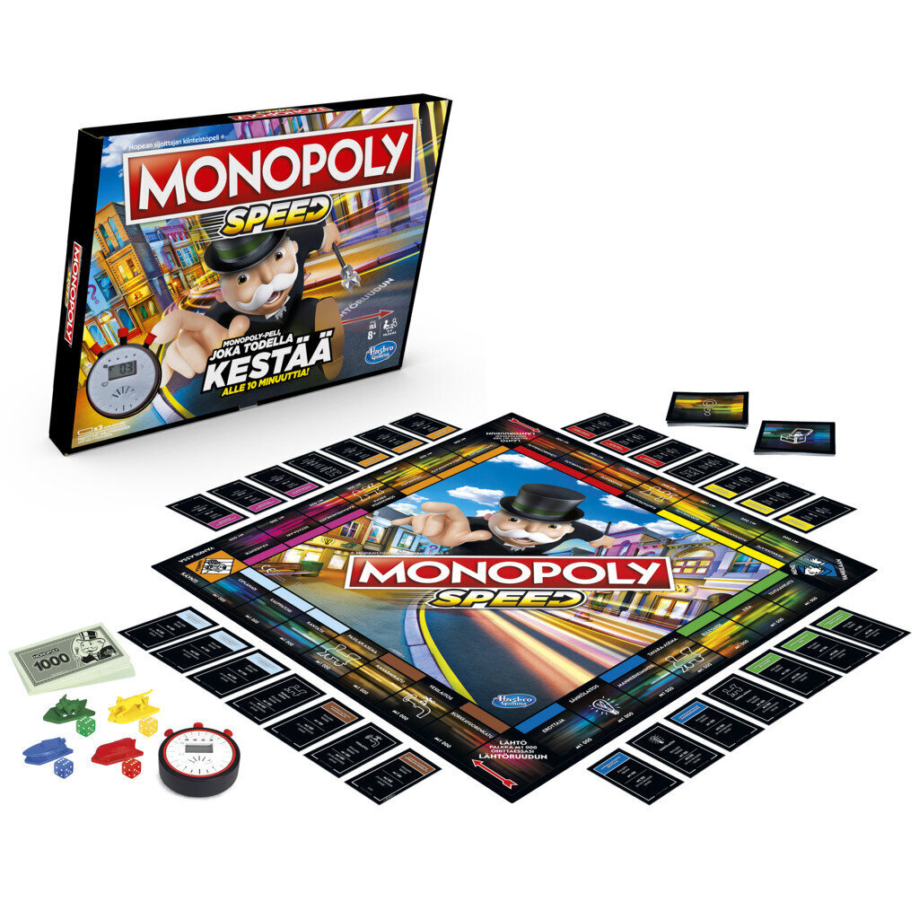 Настольная игра Monopoly Speed цена | hansapost.ee