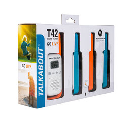 Raadiojaam Motorola Talkabout T42, 4 tk komplektis hind ja info | Motorola Autokaubad | hansapost.ee