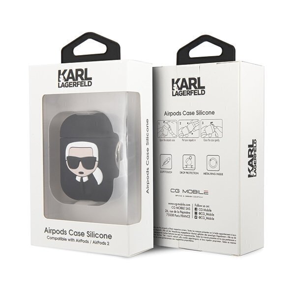 Karl Lagerfeld KLACCSILKHBK цена и информация | Kõrvaklappide tarvikud | hansapost.ee