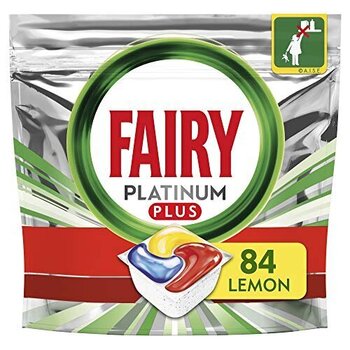 Fairy Platinum Plus All in One’i Nõudepesumasina Tabletid Lemon, 84 Tabletid hind ja info | Nõudepesuvahendid | hansapost.ee