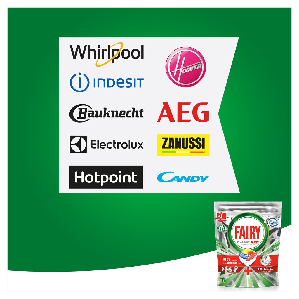 Fairy Platinum Plus All In One Lemon таблетки для посудомоечной машины, 84  шт. цена | hansapost.ee