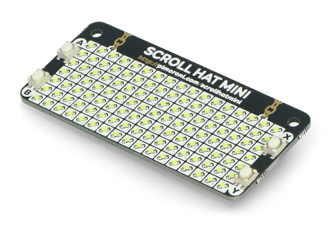 Scroll HAT Mini, 17x7 LED maatriks, HAT Raspberry Pi, Pimoroni PIM491 цена и информация | Konstruktorid, robootika ja tarvikud | hansapost.ee