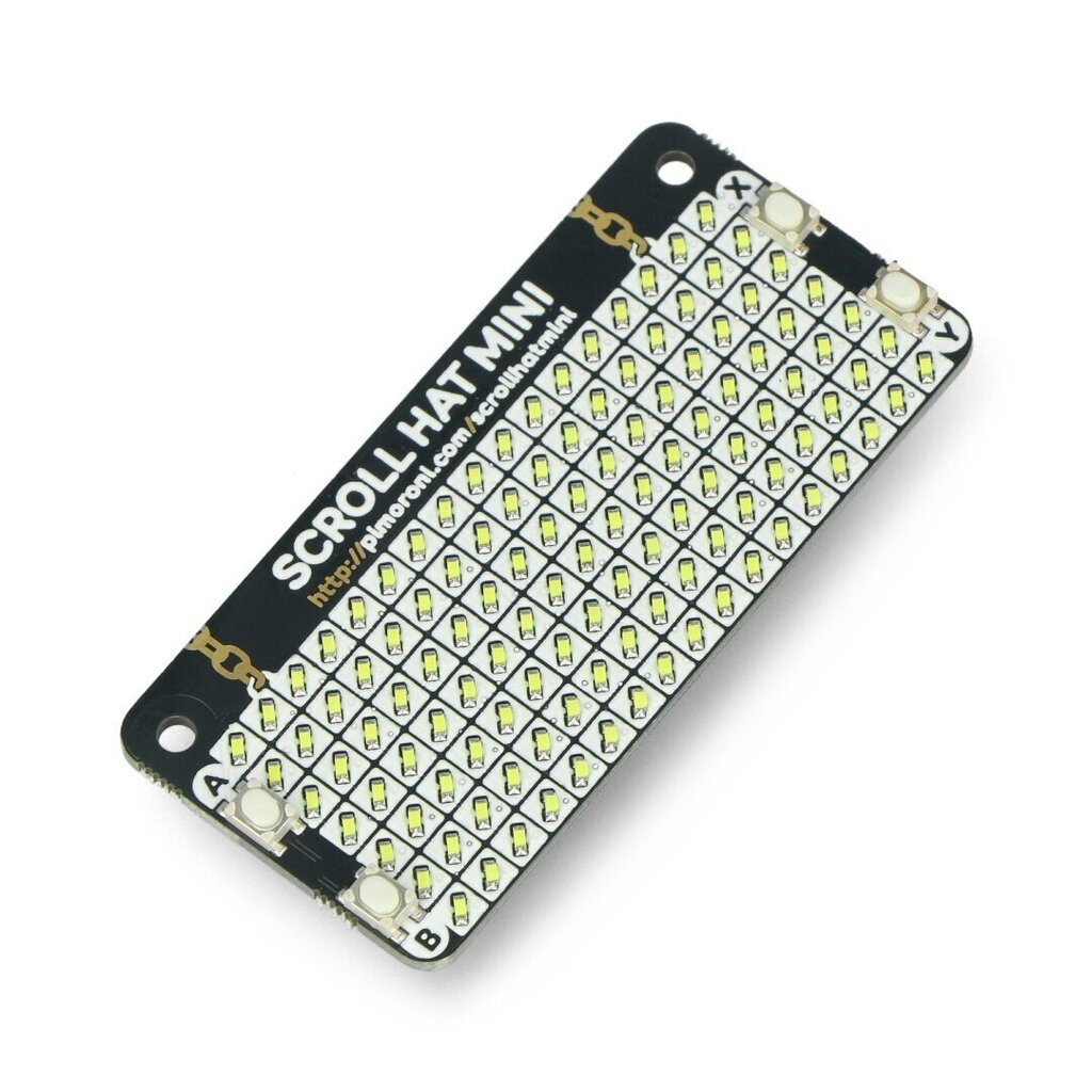 Scroll HAT Mini, 17x7 LED maatriks, HAT Raspberry Pi, Pimoroni PIM491 цена и информация | Konstruktorid, robootika ja tarvikud | hansapost.ee