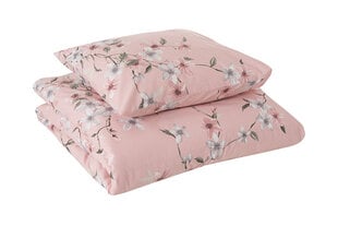 Tekstiilikompanii voodipesukomplekt Blossom, roosa, 150 x 210 cm + padjapüür 50 x 60 cm цена и информация | Постельное белье | hansapost.ee