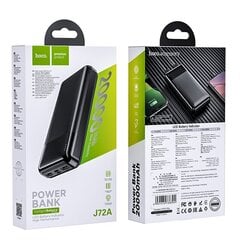 Power Bank / Väline kaasaskantav aku 20000 mAh / 2 x Usb, must, Hoco J72 цена и информация | Зарядные устройства Power bank | hansapost.ee