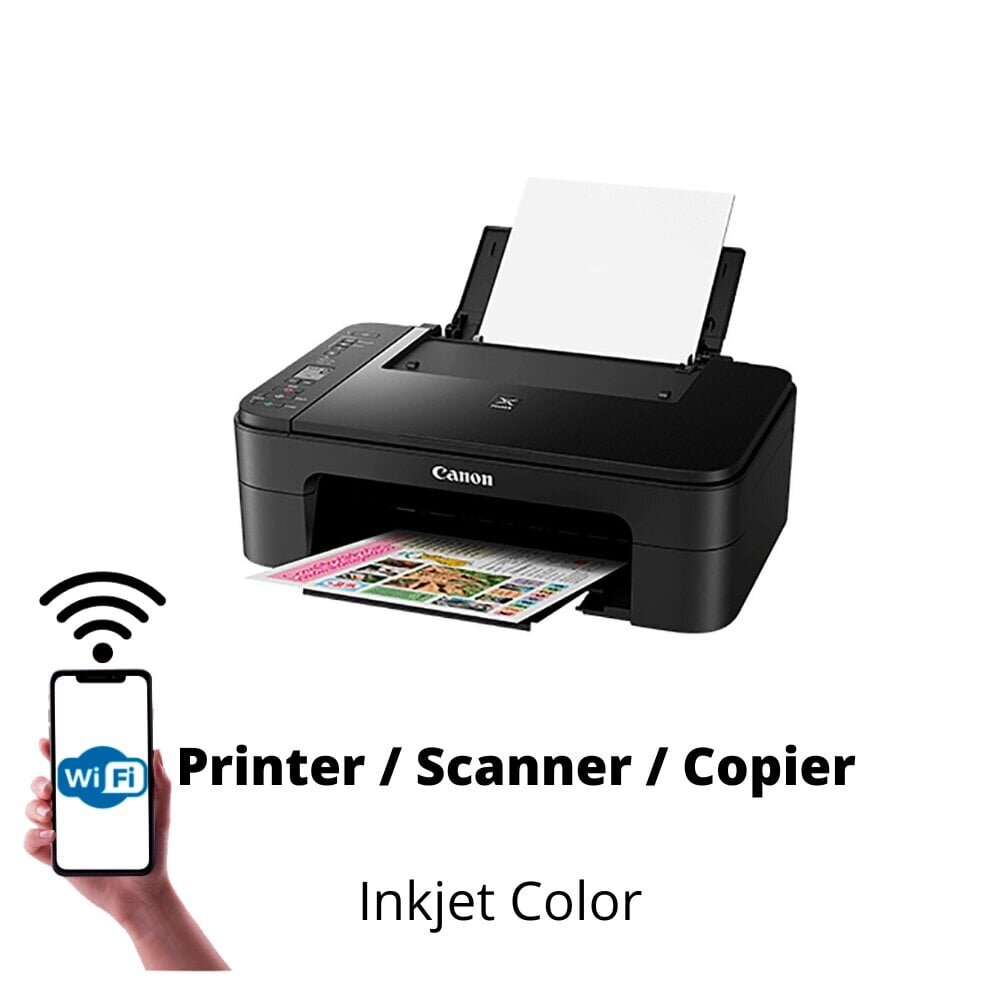 Canon TS3150 PIXMA MFP Wi-Fi Printer / Scanner / Copier Inkjet Colour hind ja info | Printerid | hansapost.ee