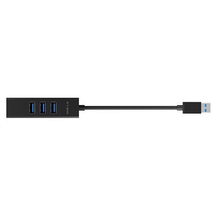 Raidsonic IB-HUB1419-LAN цена и информация | USB adapterid ja jagajad | hansapost.ee